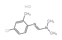Chlordimeform Hydrochloride - Chemical structure and product image