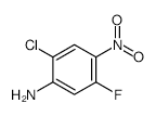 2-Chloro-5-fluoro-4-nitroaniline - Chemical structure and product image