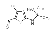 4-Chloro-2-(tert-butylamino)-5-thiazolecarboxaldehyde - Chemical structure and product image