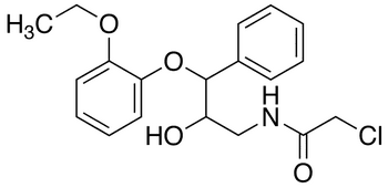 (2RS,3RS)-1-Chloroacetylamino-3-(2-ethoxyphenoxy)-2-hydroxy-3-phenylpropane - Chemical structure and product image