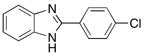 2-(4-Chlorophenyl)-1H-benzo[d]imidazole - Chemical structure and product image