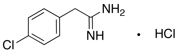 4-Chlorobenzeneethanimidamide Hydrochloride - Chemical structure and product image