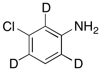 3-Chloro-2,4,6-trideuteroaniline - Chemical structure and product image