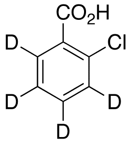 2-Chlorobenzoic Acid-d4 - Chemical structure and product image