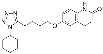 Cilostazol - Chemical structure and product image