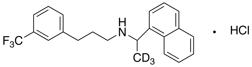 rac Cinacalcet-d3 Hydrochloride - Chemical structure and product image