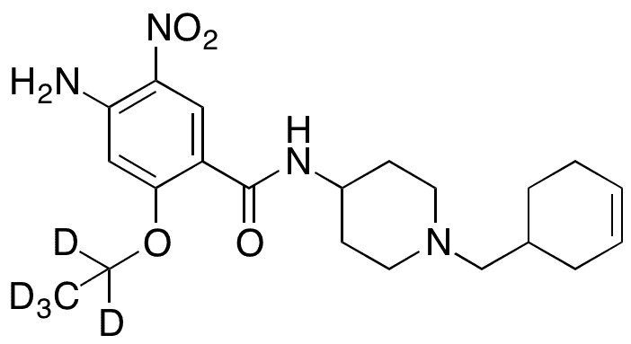 Cinitapride-d5 - Chemical structure and product image