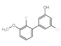 3-Chloro-5-(2-fluoro-3-methoxyphenyl)phenol - Chemical structure and product image