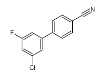 4-(3-Chloro-5-fluorophenyl)benzonitrile - Chemical structure and product image