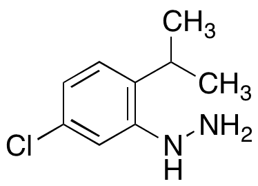 5-Chloro-2-isopropyl-phenylhydrazine - Chemical structure and product image