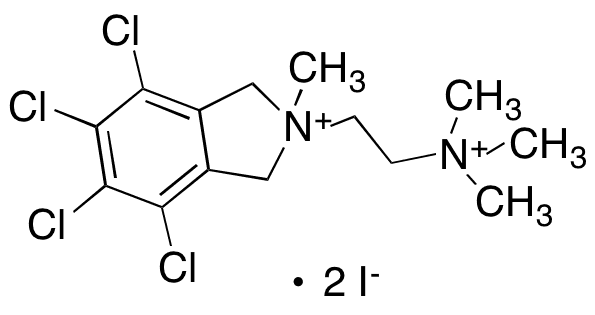 Chlorisondamine Diiodide - Chemical structure and product image