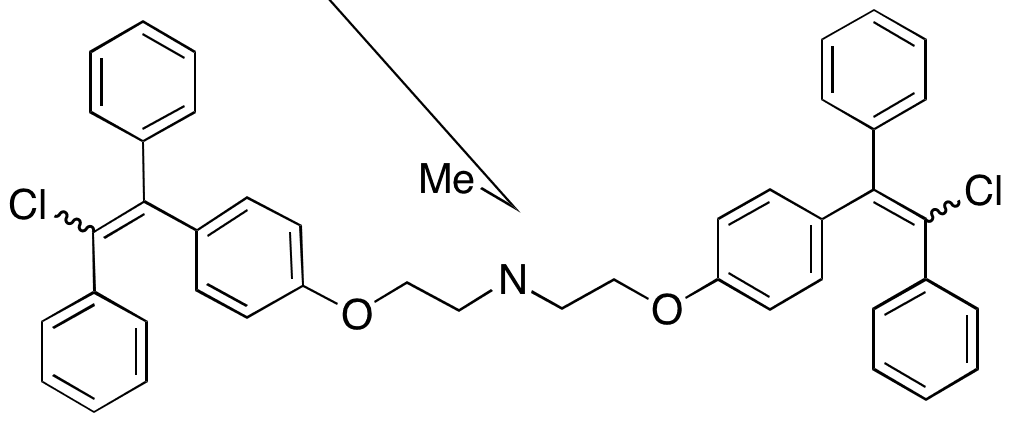 Clomiphene Dimer - Chemical structure and product image