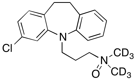 Clomipramine-d6 N-Oxide - Chemical structure and product image