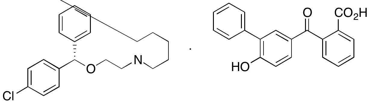 (S)-Cloperastine Fendizoate - Chemical structure and product image