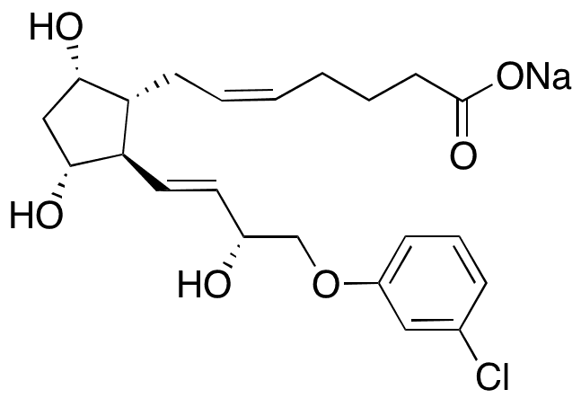 (5Z)-rel-Cloprostenol Sodium - Chemical structure and product image