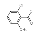 2-Chloro-6-methylbenzoyl chloride - Chemical structure and product image