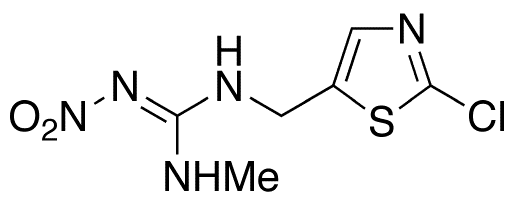 Clothianidin - Chemical structure and product image