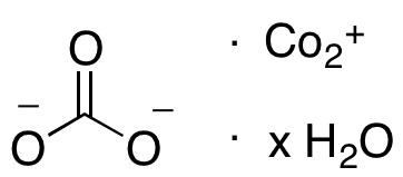 Cobalt(II) Carbonate Hydrate - Chemical structure and product image