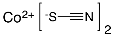 Cobalt(II) Thiocyanate - Chemical structure and product image