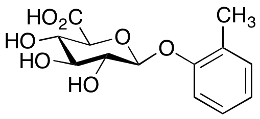 o-Cresol beta-D-Glucuronide - Chemical structure and product image