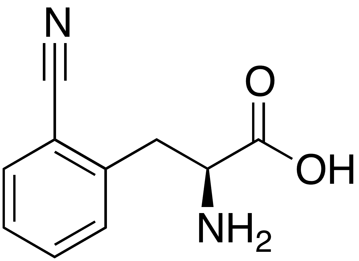 L-2-Cyanophenylalanine - Chemical structure and product image