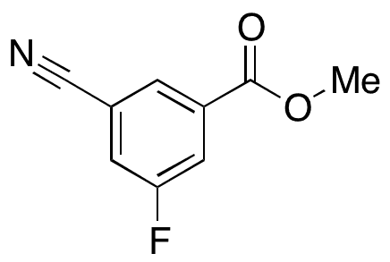 3-Cyano-5-fluorobenzoic Acid Methyl Ester - Chemical structure and product image