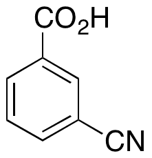 3-Cyanobenzoic Acid - Chemical structure and product image