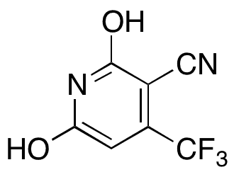 3-Cyano-2,6-dihydroxy-4-(trifluoromethyl)pyridine - Chemical structure and product image