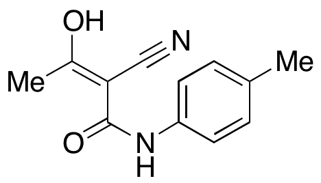 2-Cyano-3-hydroxy-N-(4-methylphenyl)-2-butenamide - Chemical structure and product image