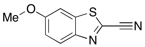 2-Cyano-6-methoxybenzothiazole - Chemical structure and product image