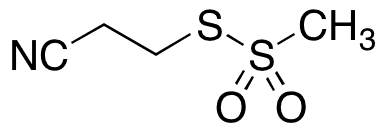 S-(2-Cyanoethyl) Methanesulfonothioate - Chemical structure and product image