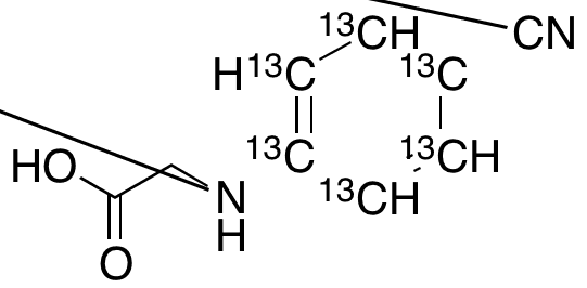 N-(4-Cyanophenyl)-glycine-13C6 - Chemical structure and product image