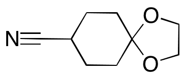 4-Cyanocyclohexanone Cyclic Ethylene Acetal - Chemical structure and product image