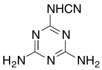 Cyanomelamine - Chemical structure and product image
