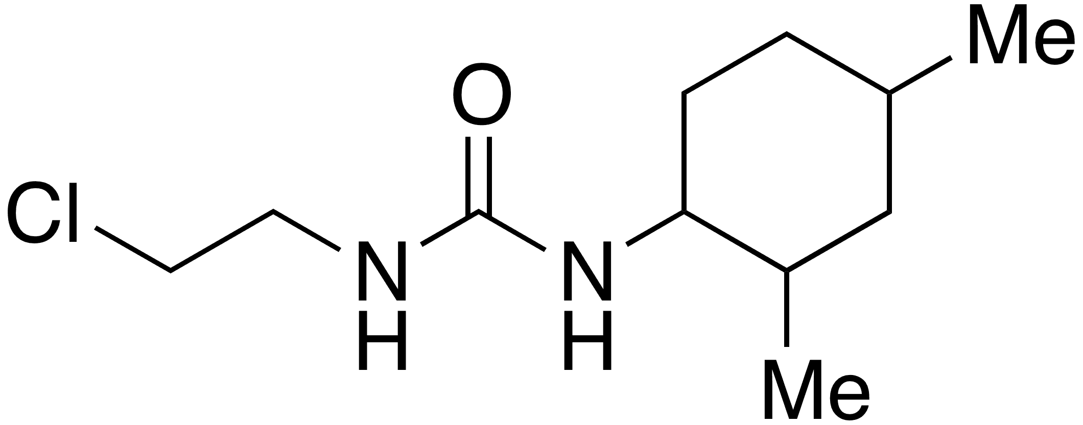 1-(2-Chloroethyl)-3-(2,4-dimethylcyclohexyl)urea - Chemical structure and product image