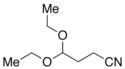 3-Cyanopropionaldehyde Diethyl Acetal - Chemical structure and product image