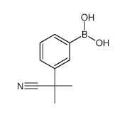 3-(2-Cyanopropan-2-yl)phenylboronic acid - Chemical structure and product image