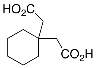 1,1-Cyclohexanediacetic Acid - Chemical structure and product image