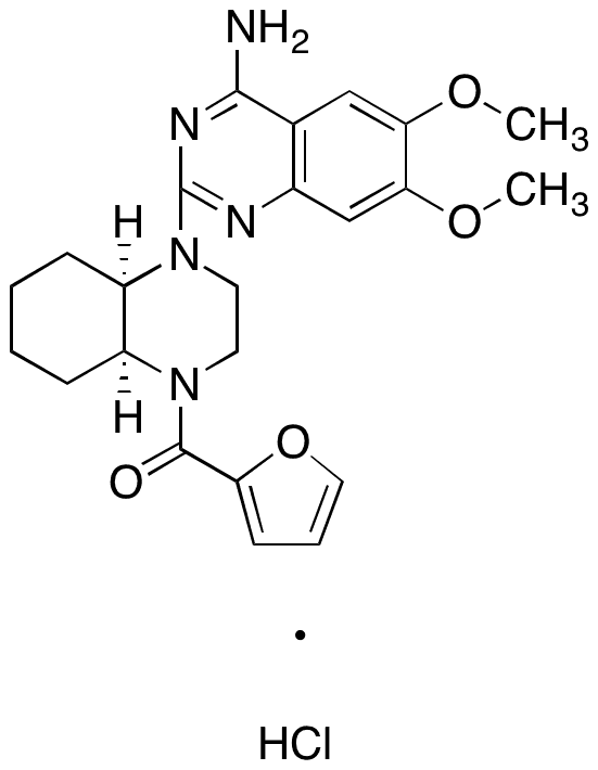Cyclazosin Hydrochloride - Chemical structure and product image