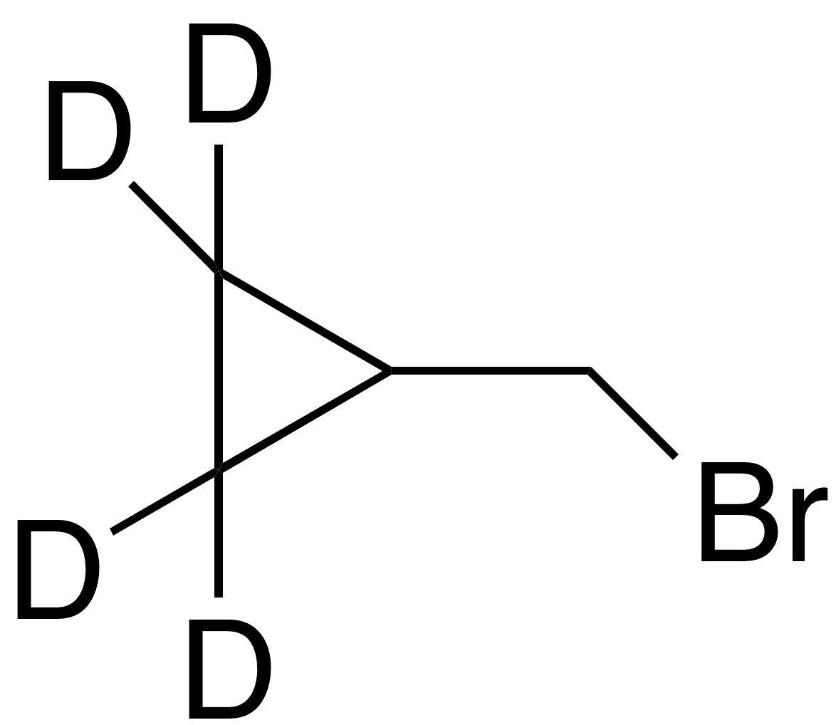 Cyclopropylmethyl-d4 Bromide - Chemical structure and product image