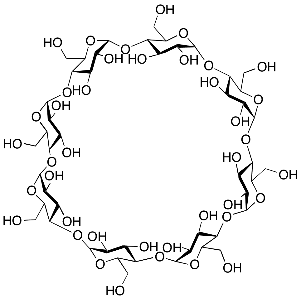 gamma-Cyclodextrin - Chemical structure and product image