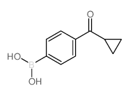 5-Cyclopropyl-2-fluorophenylboronic acid - Chemical structure and product image