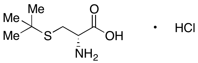 S-tert-Butyl-D-cysteine Hydrochloride - Chemical structure and product image