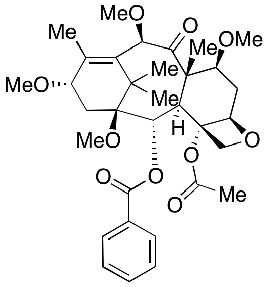 10-Deacetyl-1,7,10,13-tetramethyl Baccatin III - Chemical structure and product image