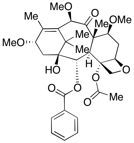 10-Deacetyl-7,10,13-trimethyl Baccatin III - Chemical structure and product image