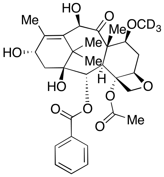 10-Deacetyl-7-methyl Baccatin III-D3 - Chemical structure and product image