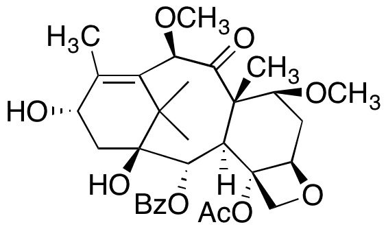 10-Deacetyl-7,10-dimethoxy-Baccatin III - Chemical structure and product image