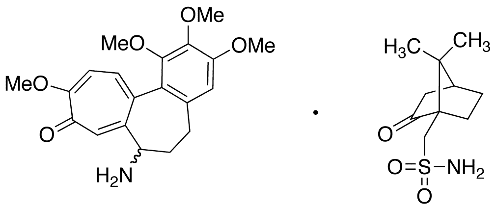 (R/S)-N-Deacetyl Colchicine d-10-Camphorsulfonate - Chemical structure and product image