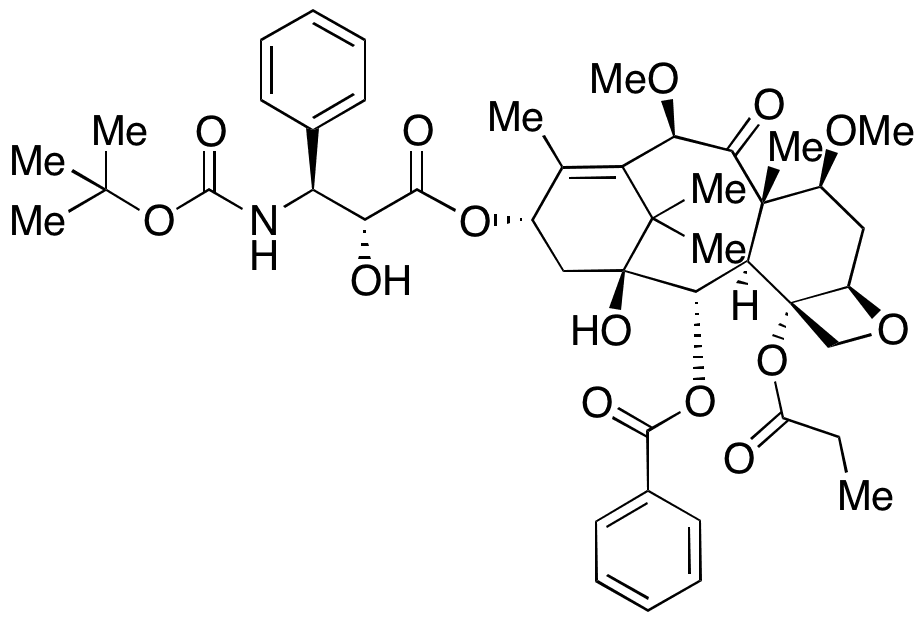 4-Deacetyl-4-propionyl Cabazitaxel - Chemical structure and product image