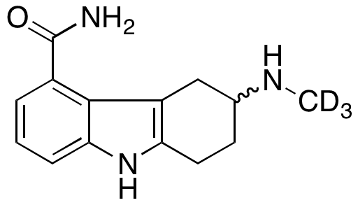 rac-6-Deaminocarbonyl-frovatriptan-5-carboxamide-d3 - Chemical structure and product image